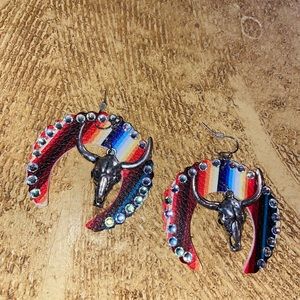 Western earrings